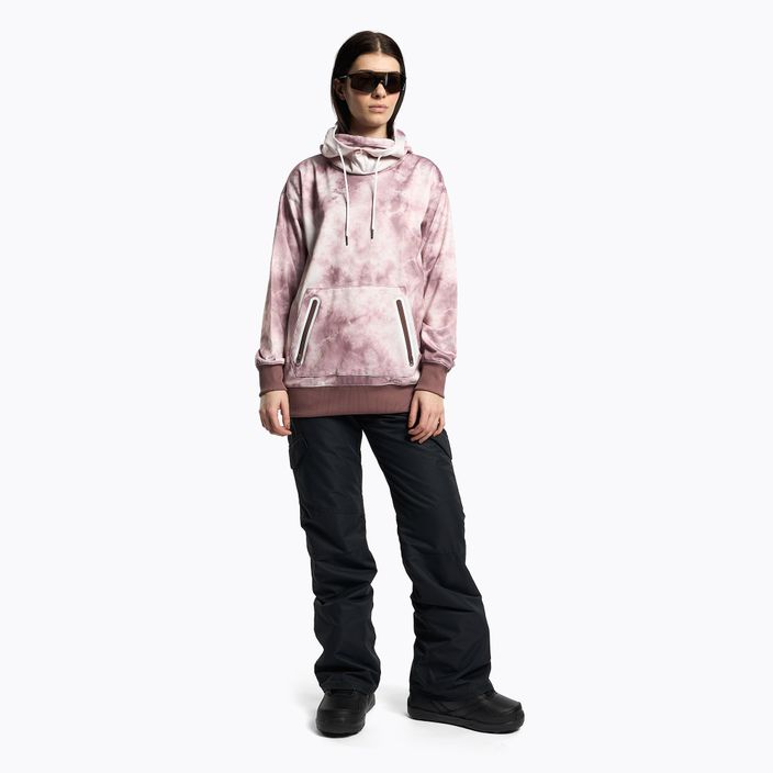 Кофта сноубордична жіноча Volcom Spring Shred Hoody рожева H4152303 2