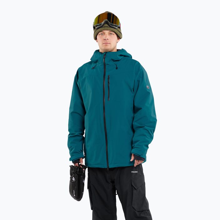 Куртка сноубордична чоловіча Volcom Tds 2L Gore-Tex blue