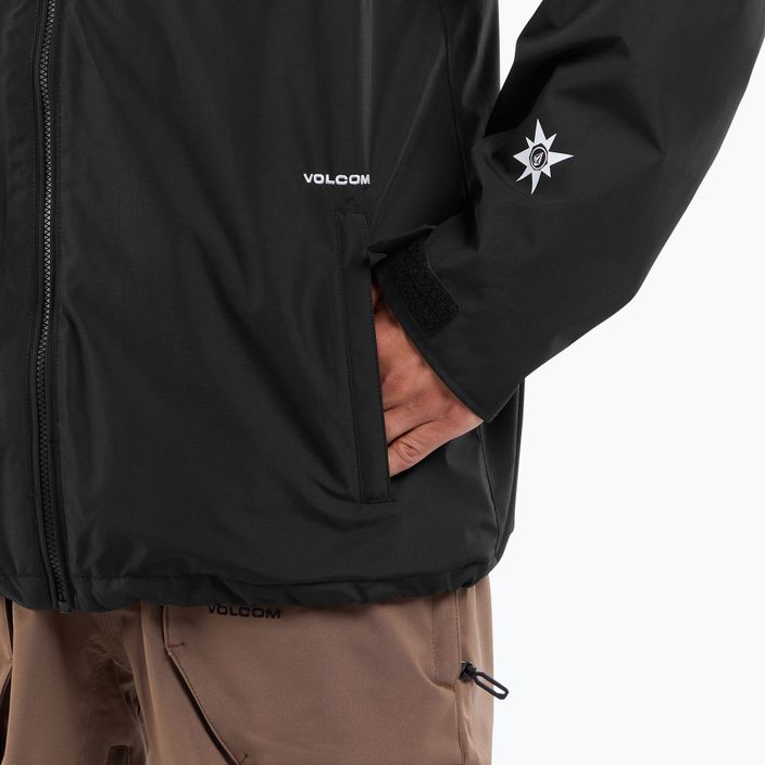 Куртка сноубордична чоловіча Volcom 2836 Ins black 4