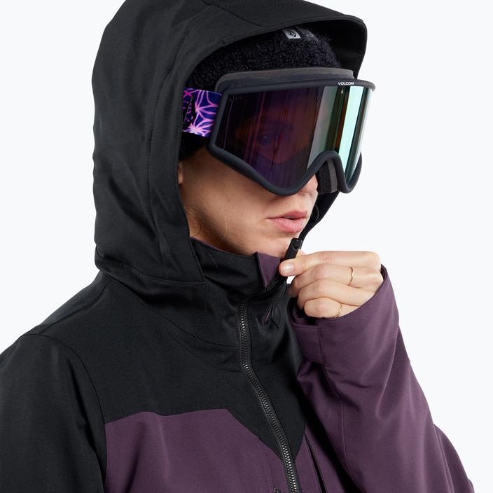 Куртка сноубордична жіноча Volcom Shelter 3D Stretch blackberry 3