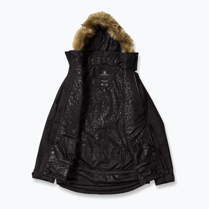 Куртка сноубордична жіноча Volcom Fawn Ins black 9