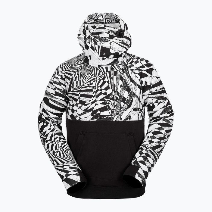 Кофта сноубордична чоловіча Volcom Hydro Riding Hoodie black/white 5