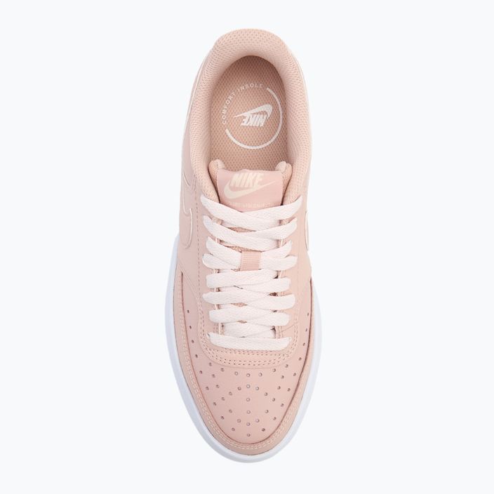 Кросівки жіночі Nike Court Vision Alta pink oxford/white/light soft pink/pink oxford 5