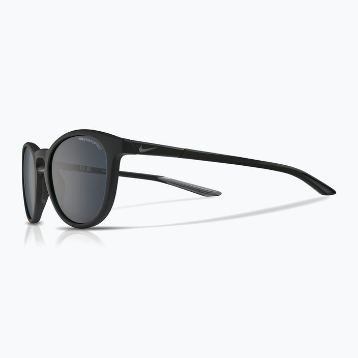 Сонцезахисні окуляри Nike Evolution матові чорні / темно-сірі 5