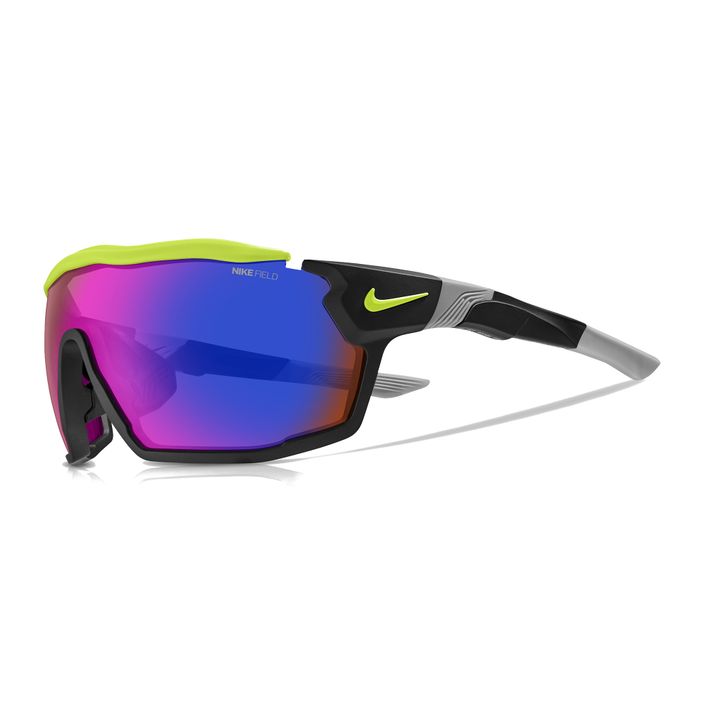 Сонцезахисні окуляри Nike Show X Rush матовий чорний/польовий відтінок 2