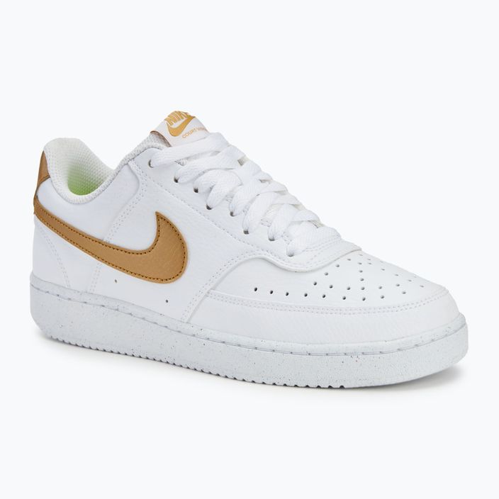 Кросівки жіночі Nike Court Vision Low Next Nature white/metallic gold