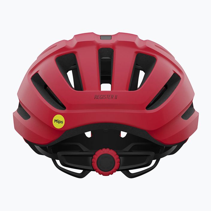 Велосипедний шолом Giro Register II матовий яскраво-червоний/білий 3