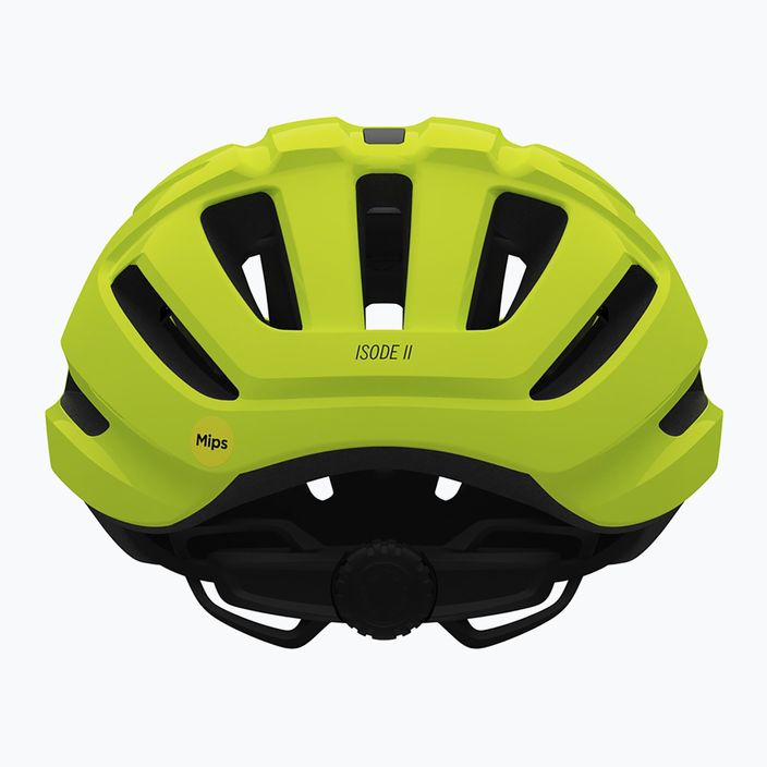 Giro Isode II Інтегрований велосипедний шолом MIPS з глянцевим підсвічуванням жовтого кольору 3