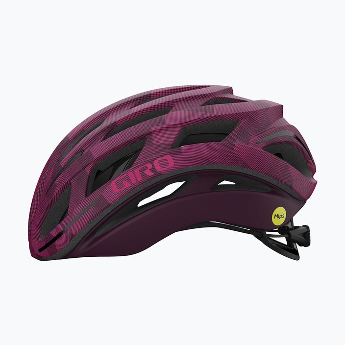 Велосипедний шолом Giro Helios Spherical MIPS матовий темно-вишневі вежі 2
