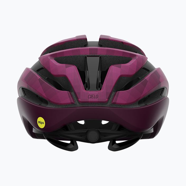 Велосипедний шолом Giro Cielo MIPS матовий темно-вишневий 3