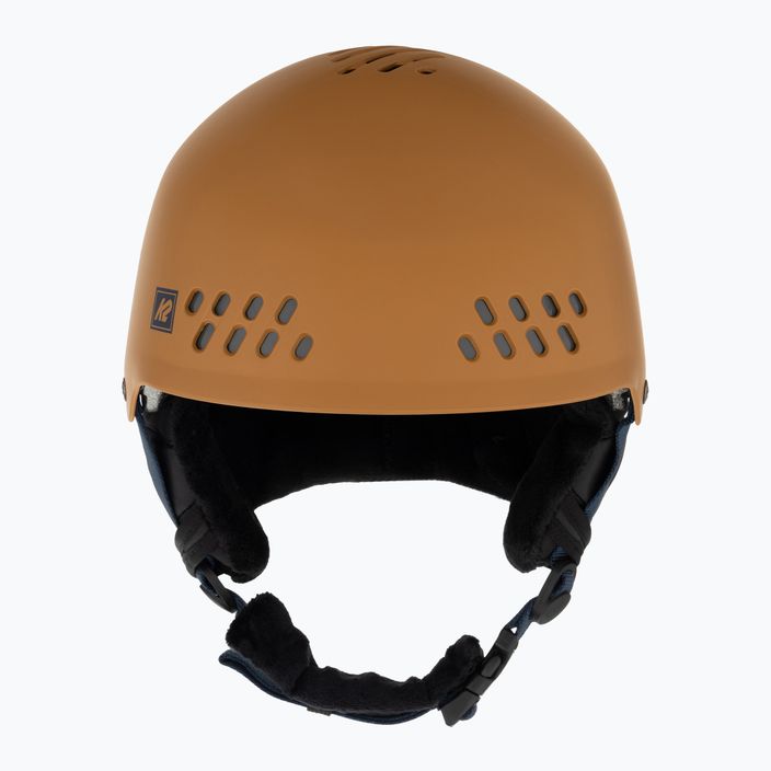 Гірськолижний шолом K2 Phase Pro коричневий 2