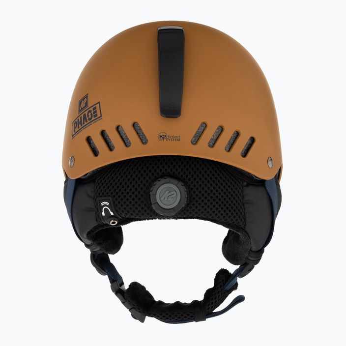 Гірськолижний шолом K2 Phase Pro коричневий 3