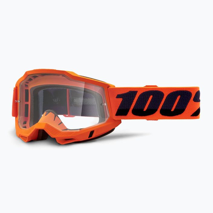 Окуляри велосипедні 100% Accuri 2 neon/orange/clear 5