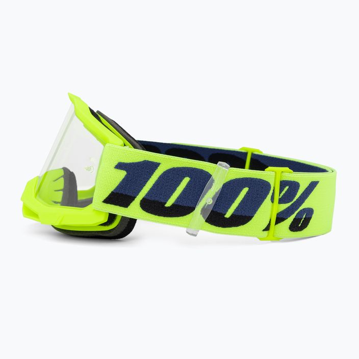 Окуляри велосипедні дитячі 100% Accuri 2 Junior fluo/yellow/clear 4