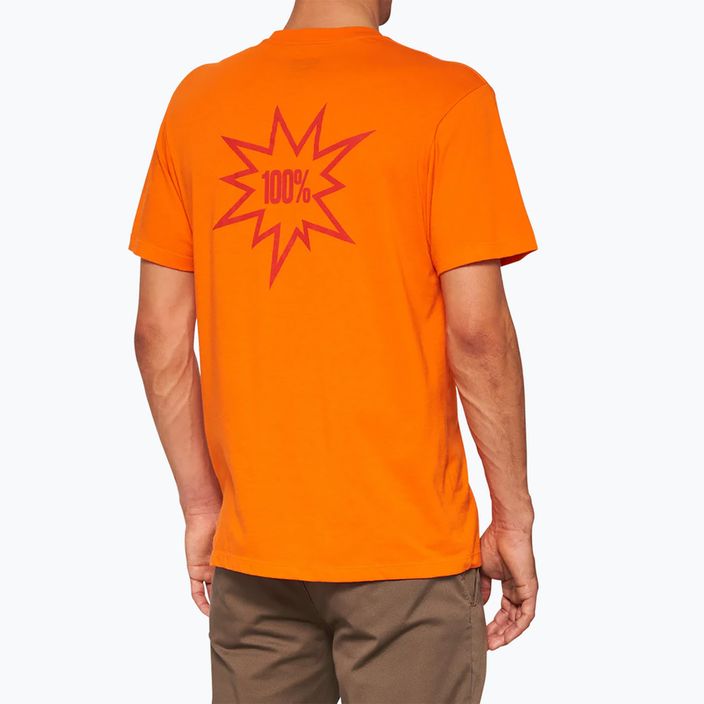 Чоловіча футболка 100% Smash помаранчева 2