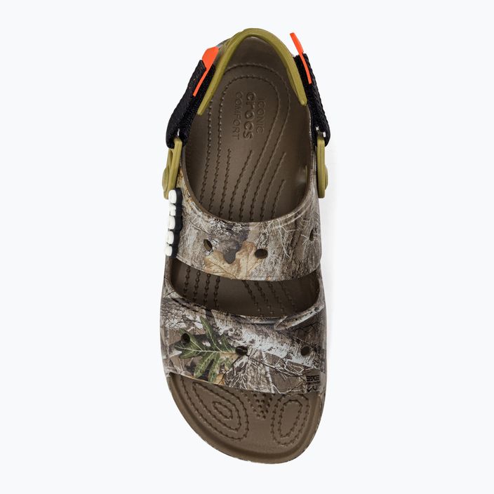 Босоніжки Crocs Realtree Edge AT Sandal walnut 6