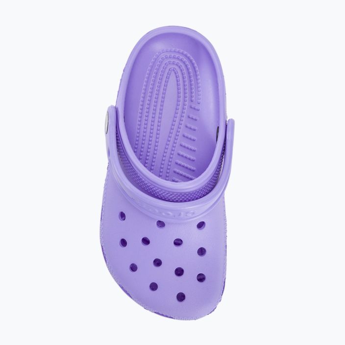 Шльопанці Crocs Classic Clog Kids цифрові фіолетові 6