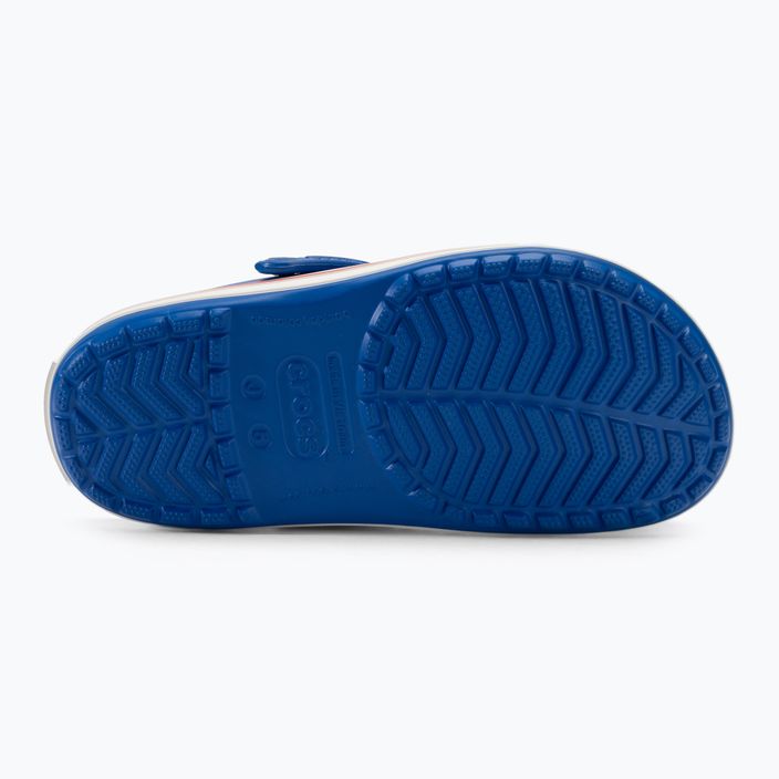 Шльопанці дитячі Crocs Crocband Clog Kids blue bolt 5