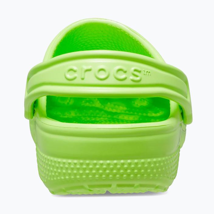 Дитячі шльопанці Crocs Classic Clog T limeade 13