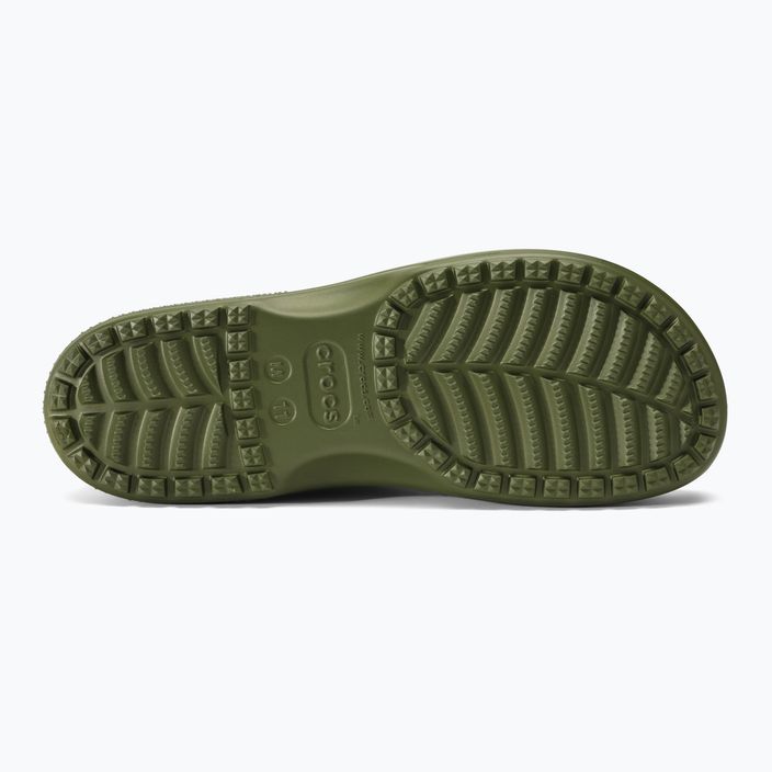 Crocs Classic Rain Boot армійські зелені чоловічі веллінги 5