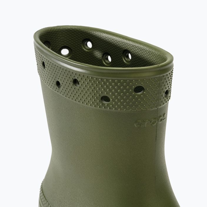 Crocs Classic Rain Boot армійські зелені чоловічі веллінги 8