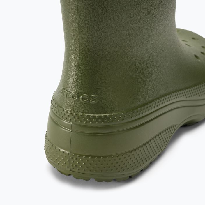 Crocs Classic Rain Boot армійські зелені чоловічі веллінги 9