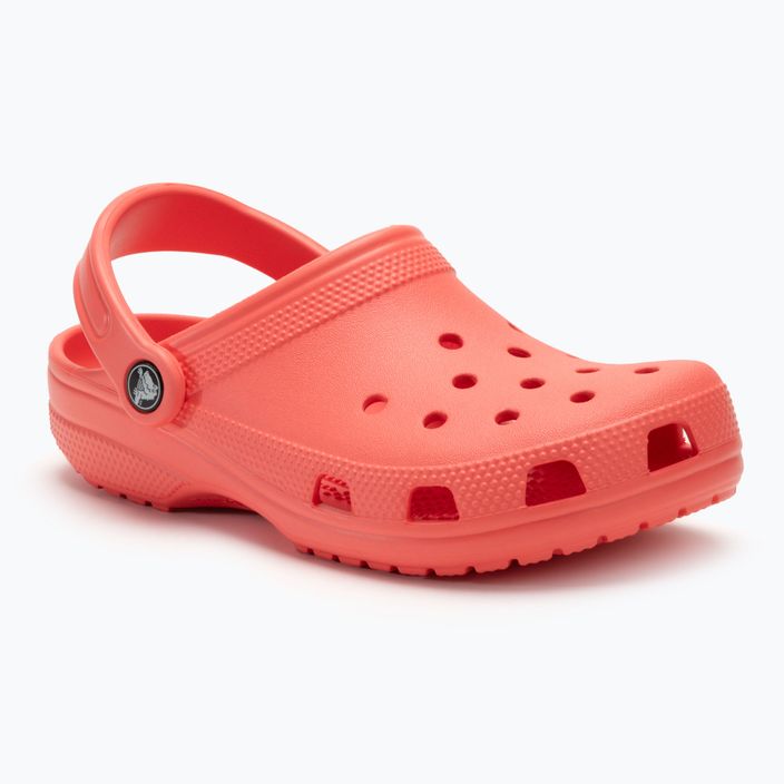 Шльопанці Crocs Classic неоновий кавун 2