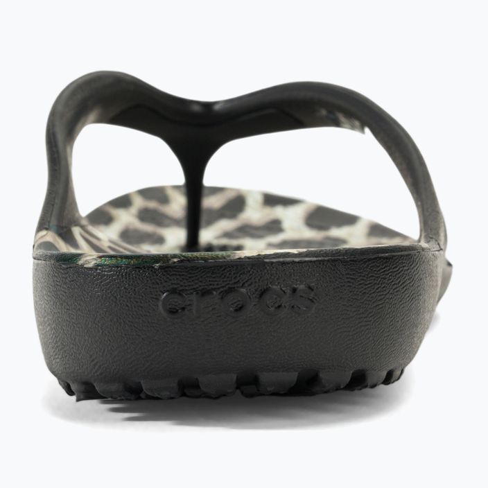 Жіночі шльопанці Crocs Kadee II Graphic black/multi animal 6