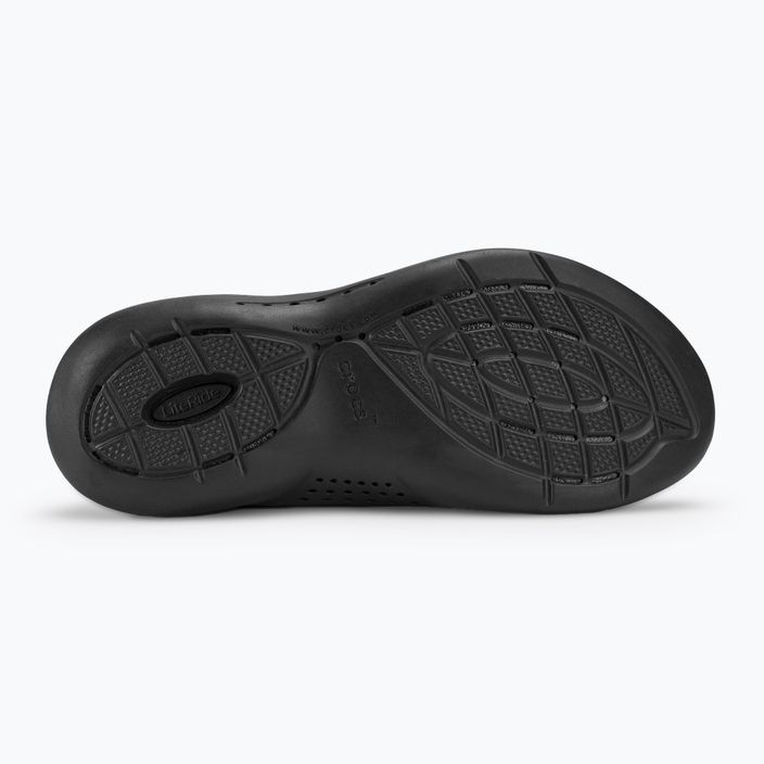 Жіночі туфлі Crocs LiteRide 360 Pacer чорні/чорні 4