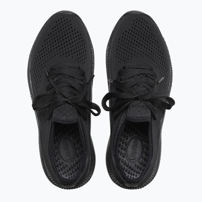 Жіночі туфлі Crocs LiteRide 360 Pacer чорні/чорні 11