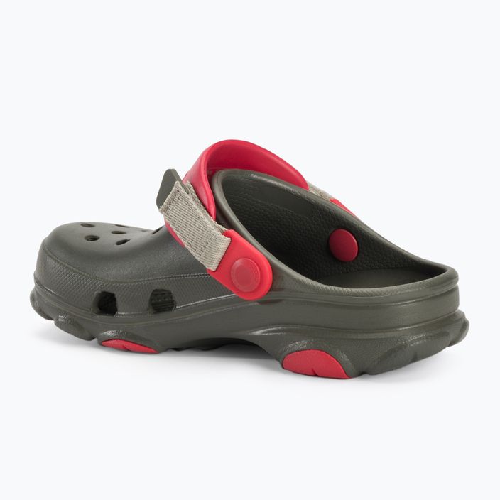 Шльопанці Crocs All Terrain Kids пильно-оливкові 4