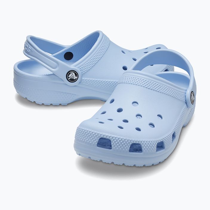 Дитячі шльопанці Crocs Classic Clog T синій кальцит 11