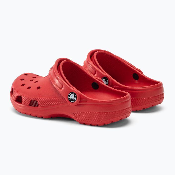 Crocs Classic Clog Дитячі шльопанці спортивні червоні 4