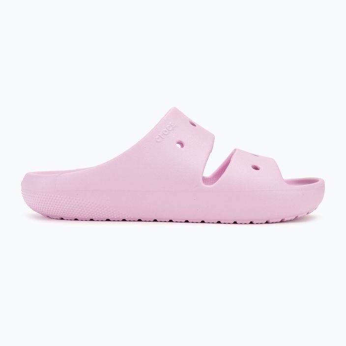 Жіночі шльопанці Crocs Classic Sandal V2 ballerina рожеві 2