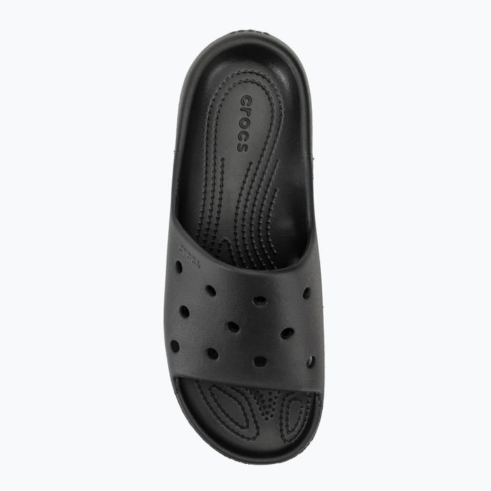 Шльопанці Crocs Classic Slide V2 чорні 5