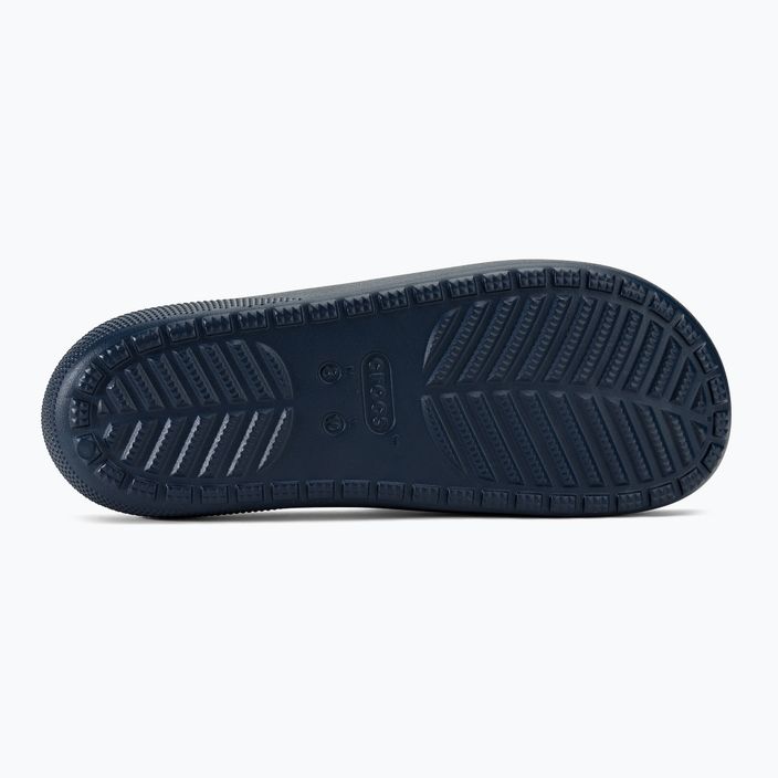 Шльопанці Crocs Classic Slide V2 темно-сині 4
