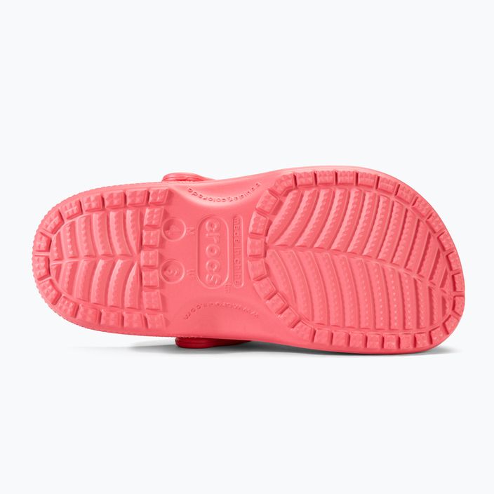 Шльопанці Crocs Classic hot blush 5