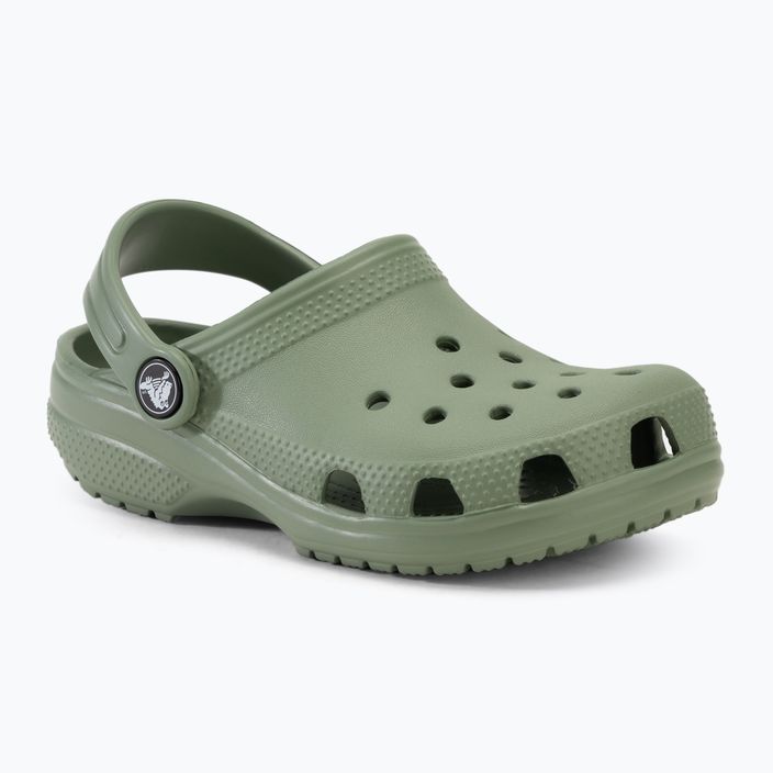 Crocs Classic Clog Дитячі шльопанці мох 2