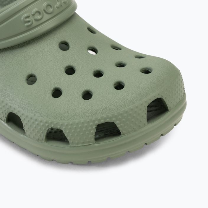 Crocs Classic Clog Дитячі шльопанці мох 8