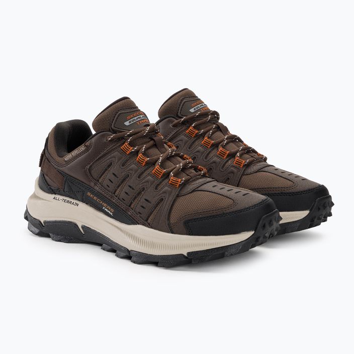 Чоловічі трекінгові кросівки SKECHERS Equalizer 5.0 Trail Solix коричнево-помаранчеві 4