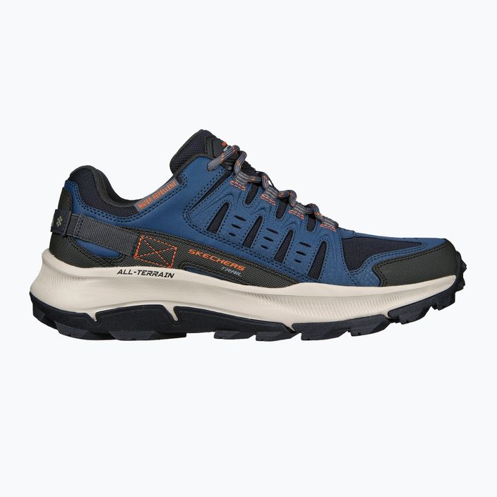 Чоловічі трекінгові кросівки SKECHERS Equalizer 5.0 Trail Solix темно-сині/помаранчеві 8