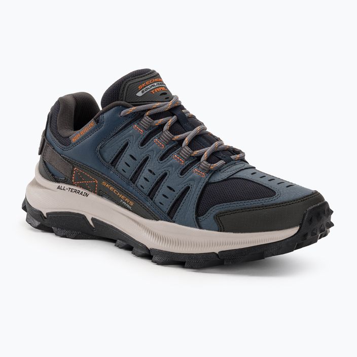Чоловічі трекінгові кросівки SKECHERS Equalizer 5.0 Trail Solix темно-сині/помаранчеві