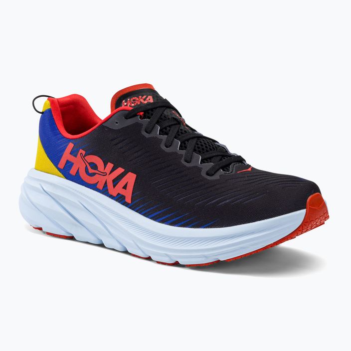 Кросівки для бігу чоловічі HOKA Rincon 3 чорно-блакитні 1119395-BDGB