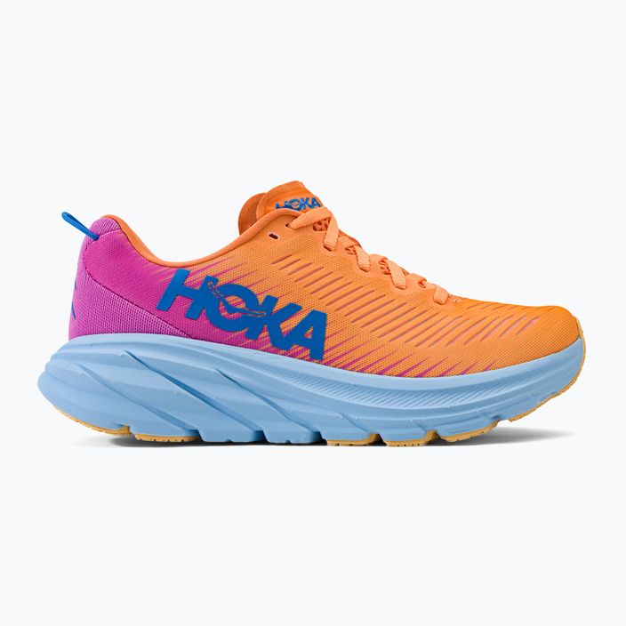 Кросівки для бігу жіночі HOKA Rincon 3 помаранчеві 1119396-MOCY 2