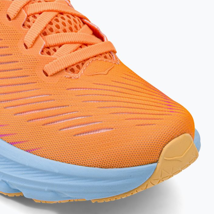 Кросівки для бігу жіночі HOKA Rincon 3 помаранчеві 1119396-MOCY 7