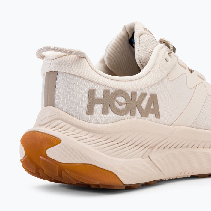 Кросівки для бігу жіночі HOKA Transport бежеві 1123154-EEGG 9