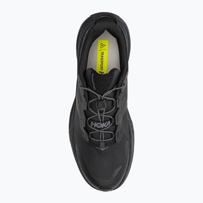 Кросівки для бігу чоловічі HOKA Transport чорні 1123153-BBLC 6
