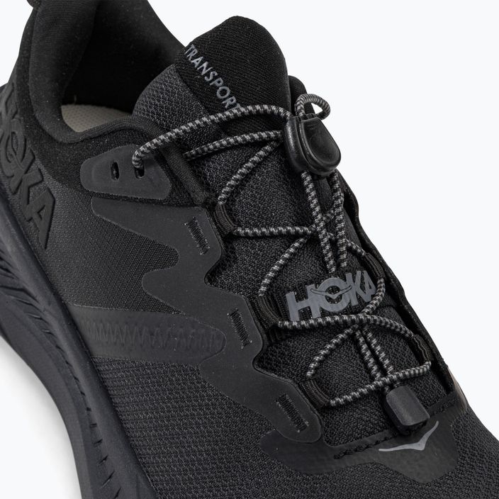 Кросівки для бігу чоловічі HOKA Transport чорні 1123153-BBLC 8