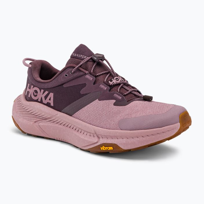 Кросівки для бігу жіночі HOKA Transport фіолетово-рожеві 1123154-RWMV