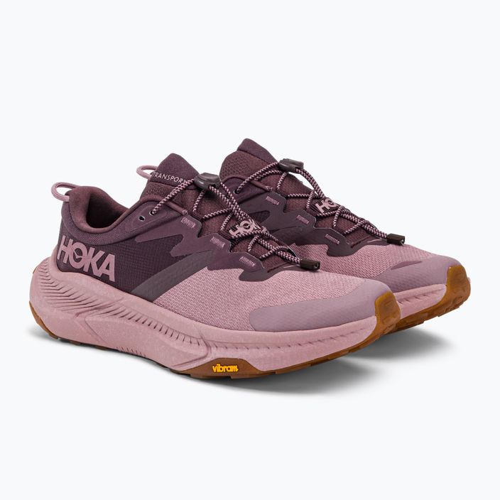 Кросівки для бігу жіночі HOKA Transport фіолетово-рожеві 1123154-RWMV 3